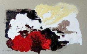 "Lava and Ice Abstract 709"