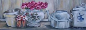 "Enamel and Roses"