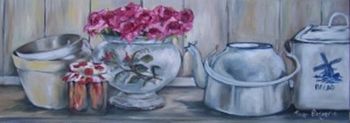"Enamel and Roses"