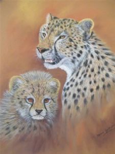 "Cheetah & Cub"