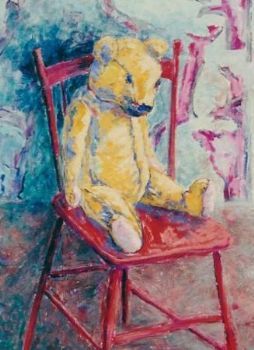 "Bear in Chair"