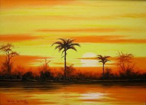"Okavango Dawn"