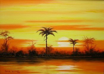 "Okavango Dawn"