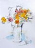 "Poppies in Glass Jar"
