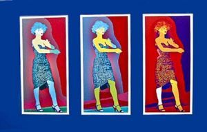"Gisele Triptych"