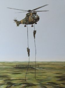 "Airborne Bridge Demolition"