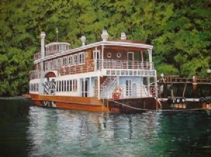 "Paddle Cruiser, Knysna"