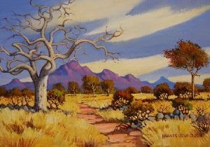 "Landscape with Leadwood Skeleton"