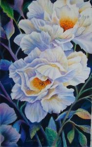 "White Peonies 1"