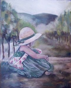 "Little Girl in the Vineyard"