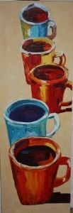 "Colorful Coffee Mugs"
