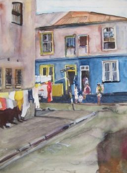 "Gympie Street Washing Woodstock"