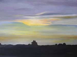 "Croft at Sunset"