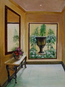 "Glimpse of the Garden"