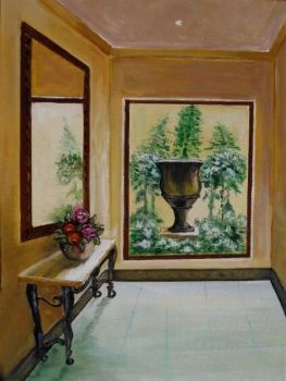 "Glimpse of the Garden"