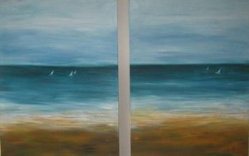 "Ocean View Diptych"