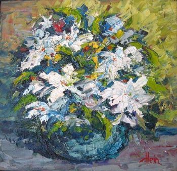 "Floral Impasto"