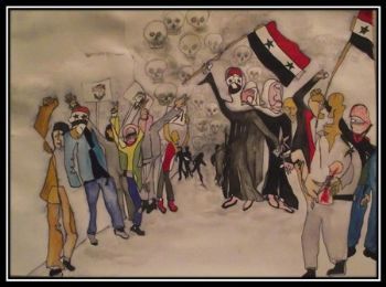 "Liberty Leading the People - Syria"