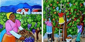 "farm scenes 3, SET OF 2"
