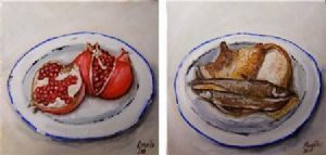"enamel 3 SET OF 2"
