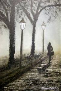 "Evening walk"