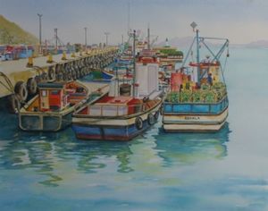 "Kalk Bay Harbour"