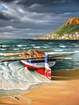 "Rio Rita Fish Hoek Trek Boat"