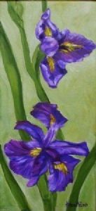 "Country Irises"