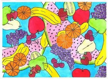 "Fruit Salad With Watermelon"