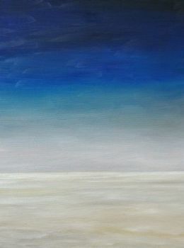 "Blue sky on Verneukpan"