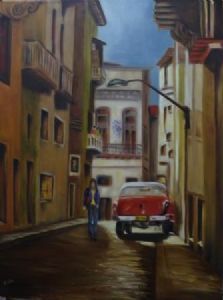 "Havana, Street Scene"