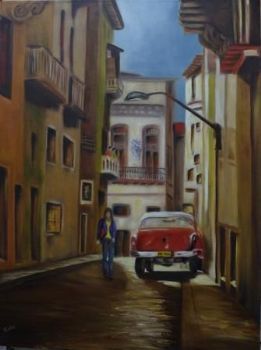 "Havana, Street Scene"