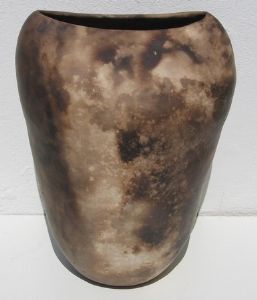 "Sawdust Fired Pot Large"
