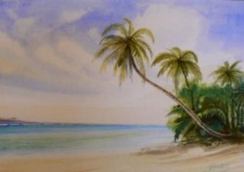 "Tropical island"