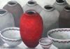 "Carnelian Lava Jars"