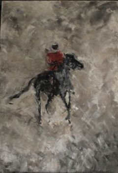 "Man on Horse"