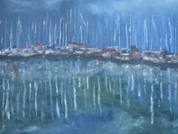 "Boats Reflected"