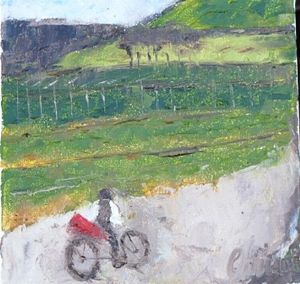 "Man on Bike"