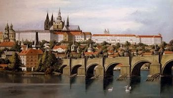 "Charles Bridge Prague Czech Rep"