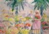 "Flower Sellers on Grand Parade Cape Town"