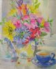 "Vase With Teacup"