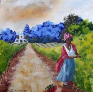 "Harvesting Lady"