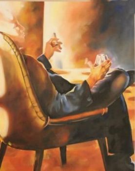 "Man with Cigarette"