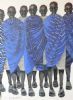 "Masaai Warriors in Blue Shukas"