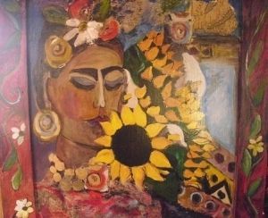 "Frieda & Sunflowers"