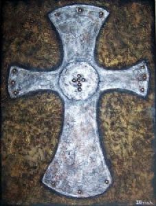 "Crude Gothic Cross"