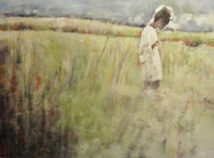 "Lady in the field"
