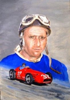 "JM Fangio Maserati 250F"