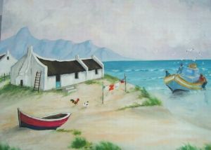 "Serenity of Fishing Village"