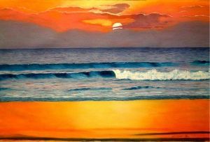 "ocean sunset"